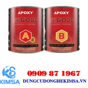 Keo epoxy 2 thanh phan apoxy ae6000 gia re