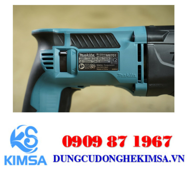 Makita m8701 may khoan duc be tong