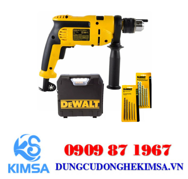 May khoan cam tay 650w dewalt