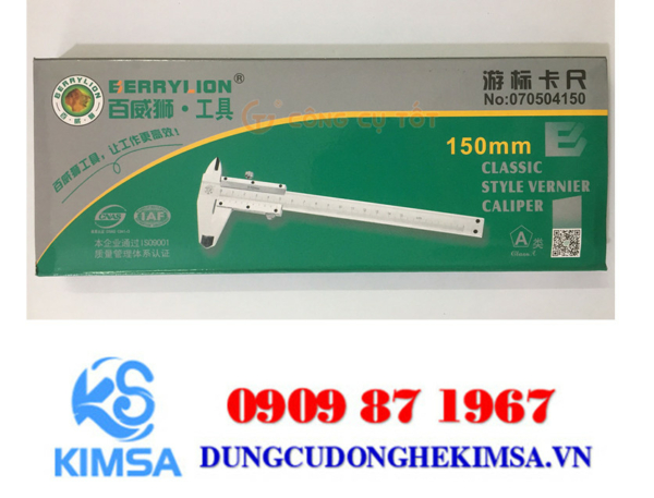 Thuoc kep dien tu 150mm gia re