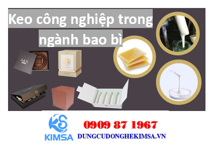 Keo công nghiệp dùng trong ngành bao bì, keo dán hộp giấy các loại: keo sữa, keo dạng khối,....