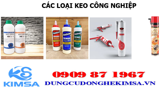 cac loai keo cong nghiep pho bien