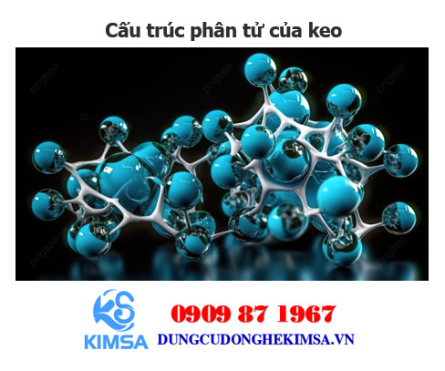 Hình dạng cấu trúc phân tử của keo công nghiệp