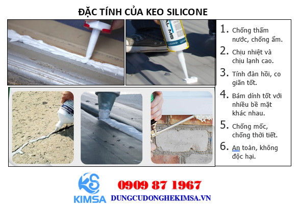 dac tinh cua keo silicone 1