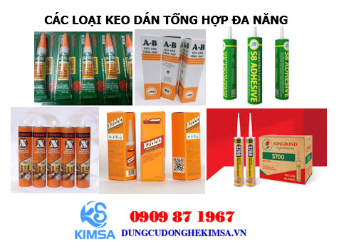 Keo tổng hợp đa năng gồm những loại nào?