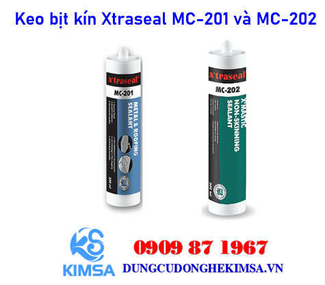 Keo bit kin Xtraseal MC 201 va MC 202