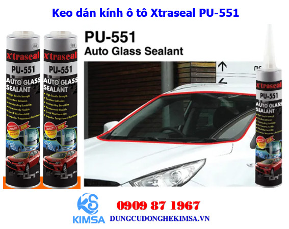 Keo dan kinh o to Xtraseal PU 551