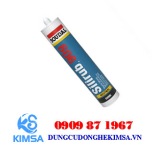 keo silicone soudal silirub 909 trung tinh