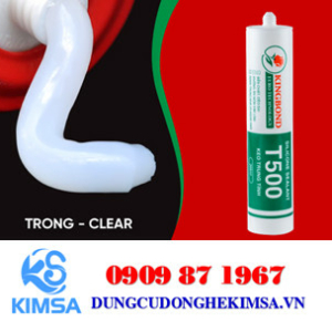 keo tram khe silicone kingbond t500