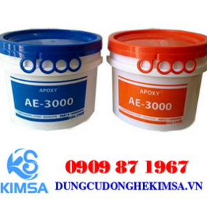 Keo dan da hai thanh phan goc epoxy AE 3000