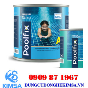 Keo gan sua chua be boi Epoxy POOLFIX