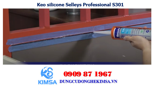 keo silicone selleys professional s301