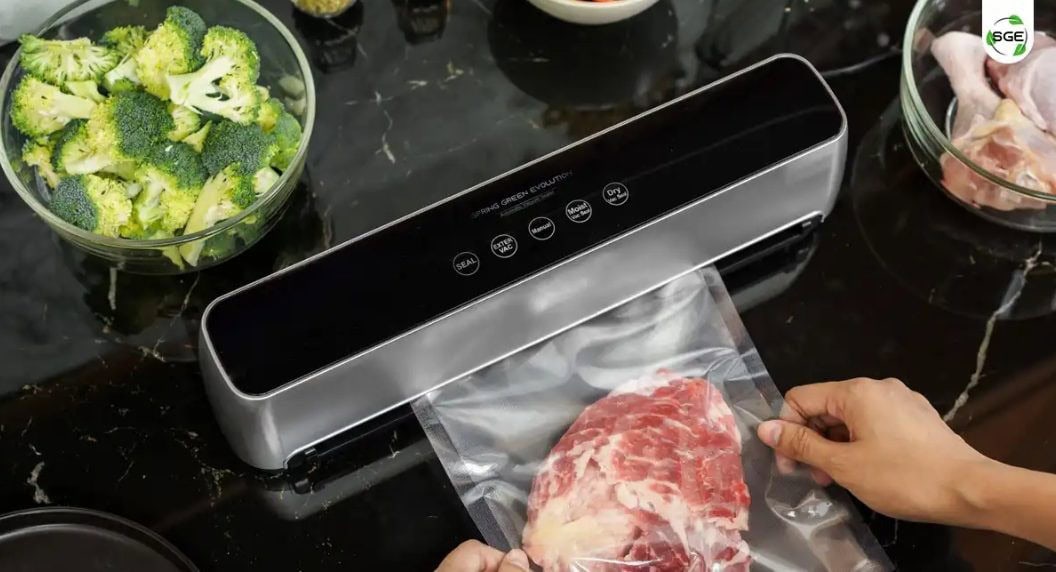 Kinh nghiệm chọn mua máy hút chân không thực phẩm 9 Máy hút chân không VC - ZEN với hệ thống màn hình cảm ứng, thiết kế đẹp mắt